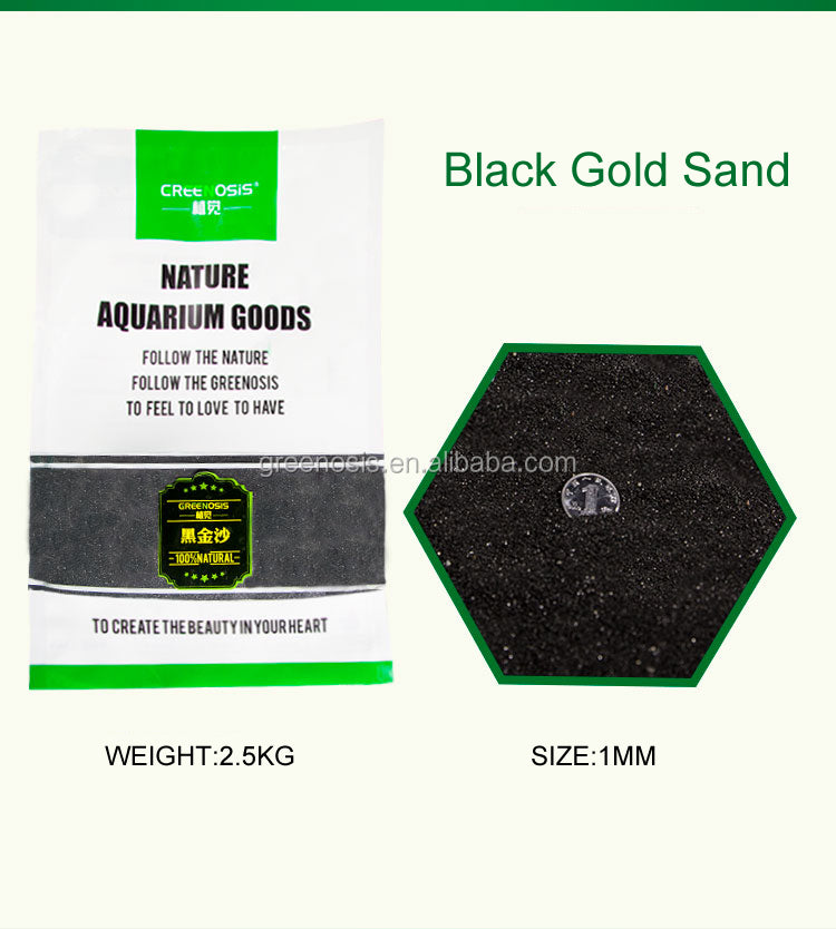 Greenosis Black Sand (1-2mm)
