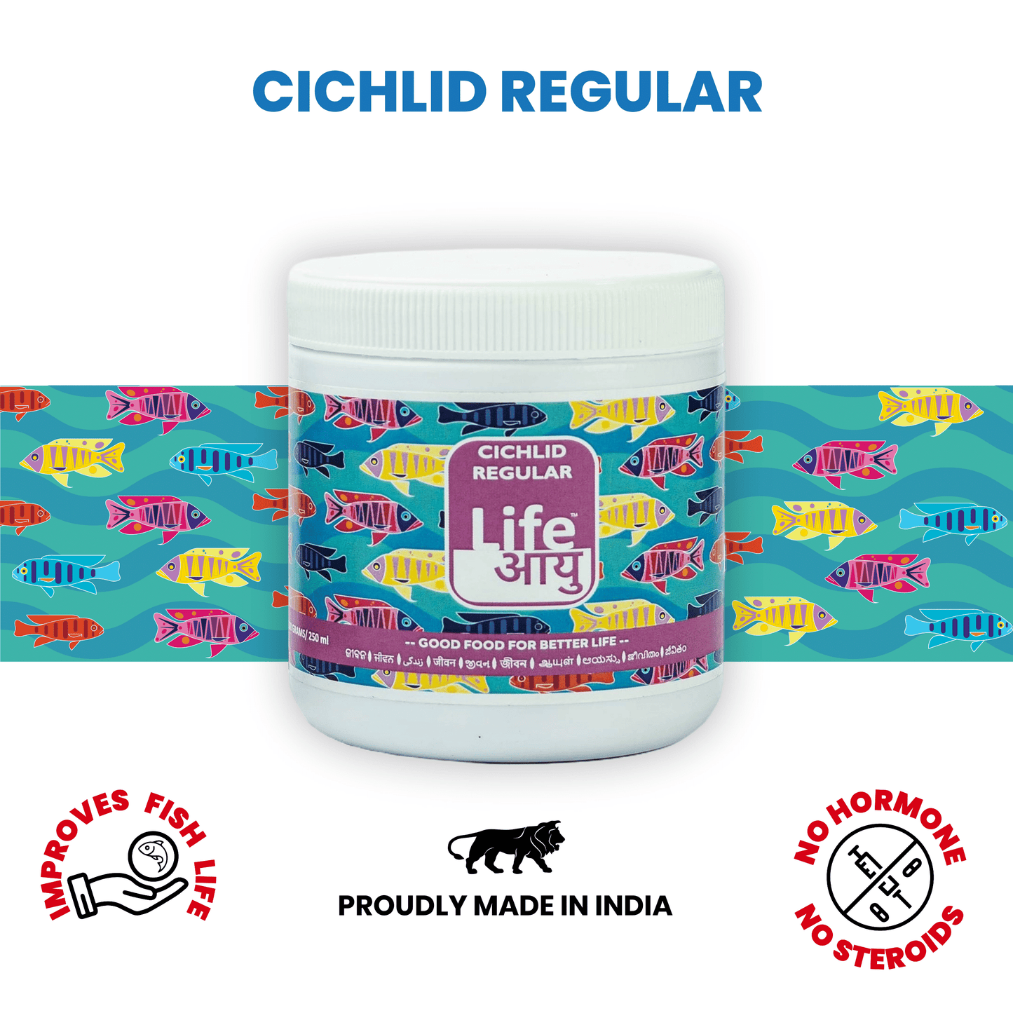 Life Aayu Cichlid Regular Fish Food