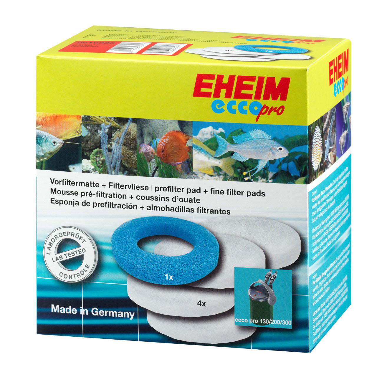 EHEIM Filter pad set for ecco pro 2032/34/36