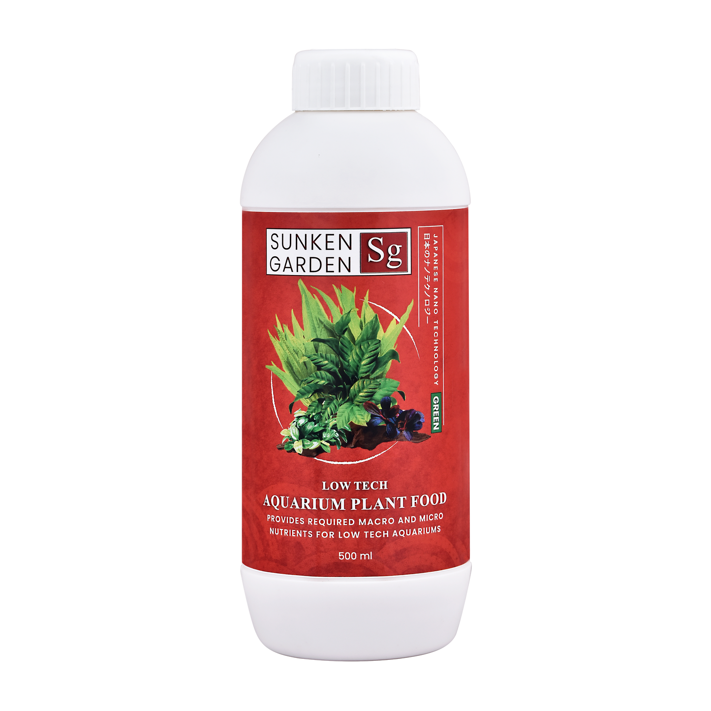 Sunken Garden Green – All-in-One Aquarium Plant Fertilizer | CO₂ & Non-CO₂ Compatible | Anti-Algae Formula