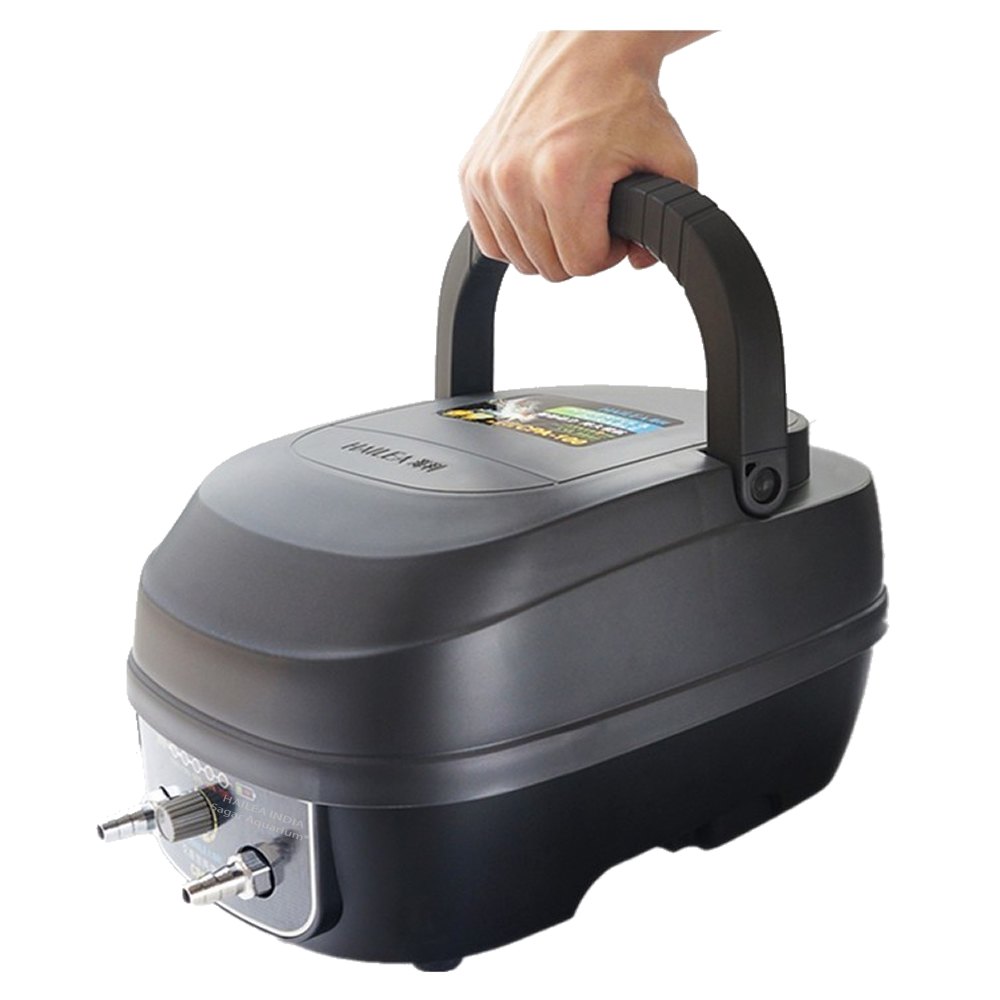 Hailea CPA-100 AC/DC Hi-Blow Air Pump, Max Flow Rate: 100 L/Min