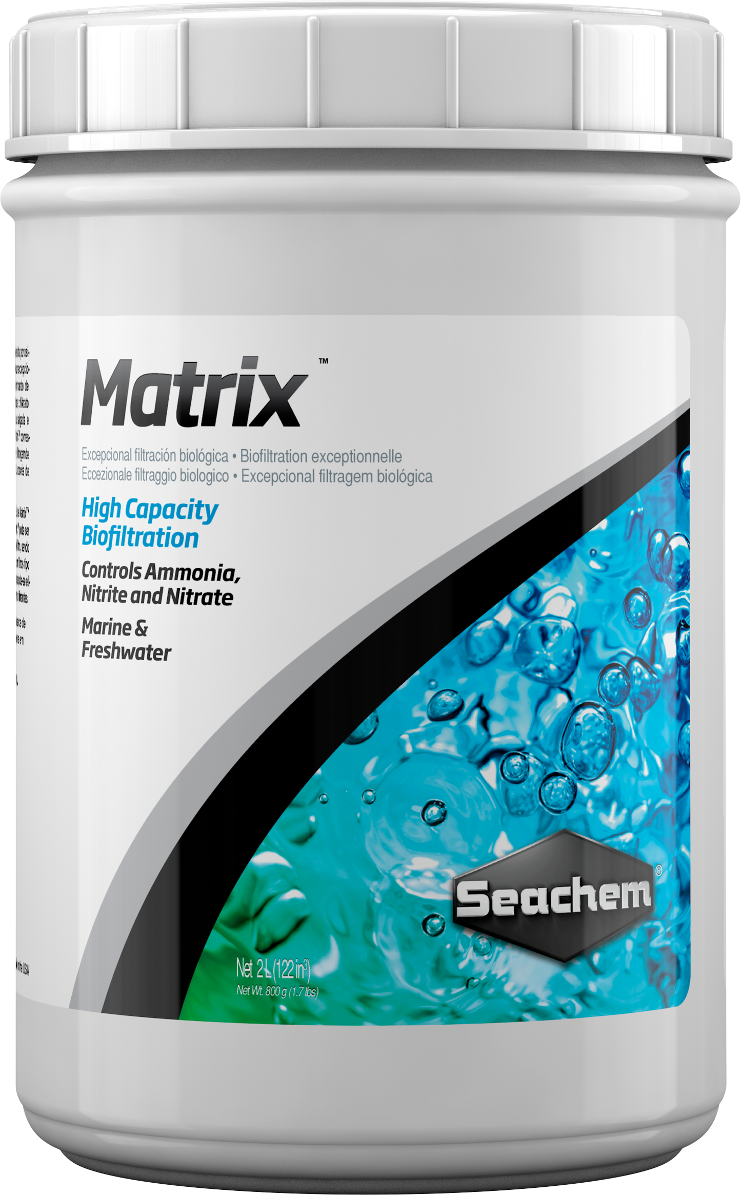 Seachem Matrix 2L | Premium Bio Media for Superior Aquarium Filtration & Water Purification