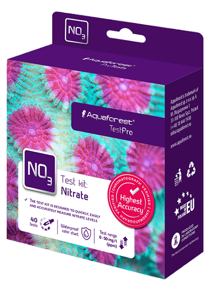एक्वाफॉरेस्ट: - नाइट्रेट टेस्ट किट