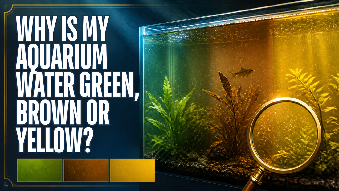 Why Is My Aquarium Water Green, Brown Or Yellow?