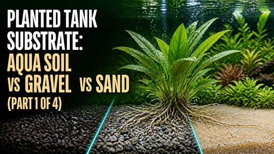 Planted Tank Substrate: Aqua Soil vs Gravel vs Sand