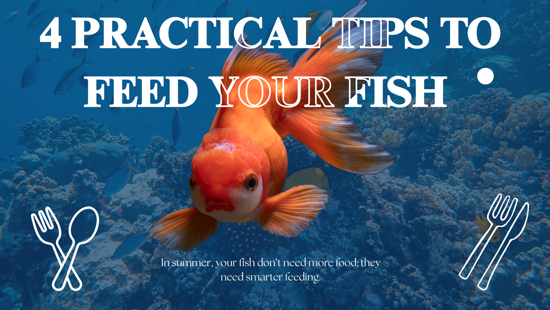 4 Practical tips on how to feed fish in summer