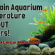 How to maintain aquarium temperature for fish that don’t need heaters?