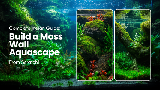 How to Build a Moss Wall Aquascape from Scratch: The Complete Indian Guide