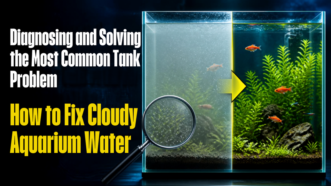 How to Fix Cloudy Aquarium Water