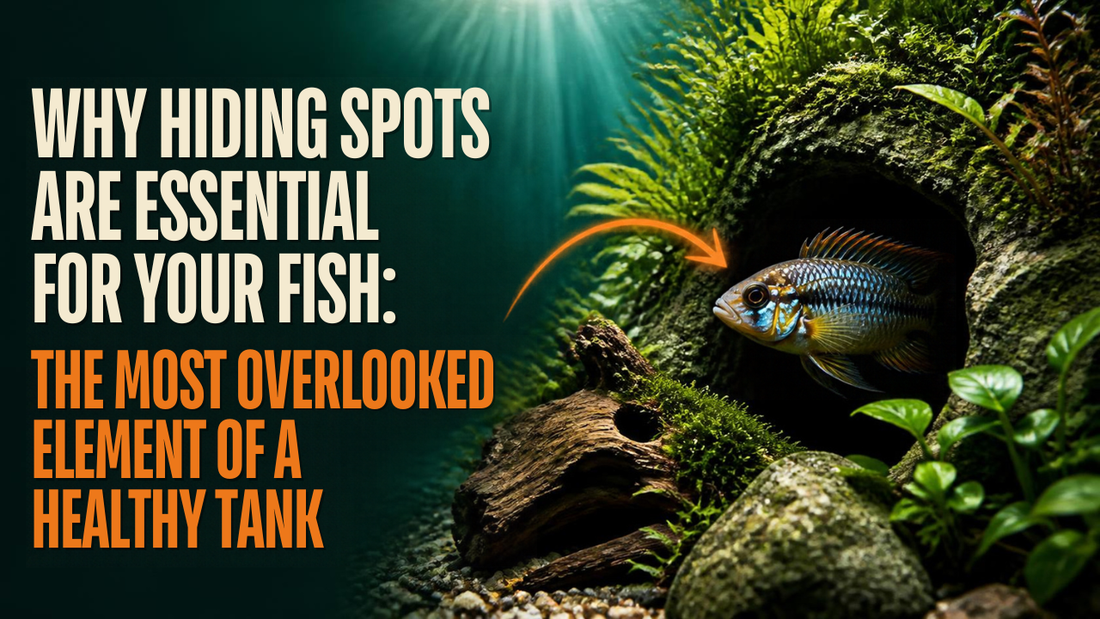 Why Hiding Spots Are Essential For Your Fish: The Most Overlooked Element Of A Healthy Tank. Aquarium Products India