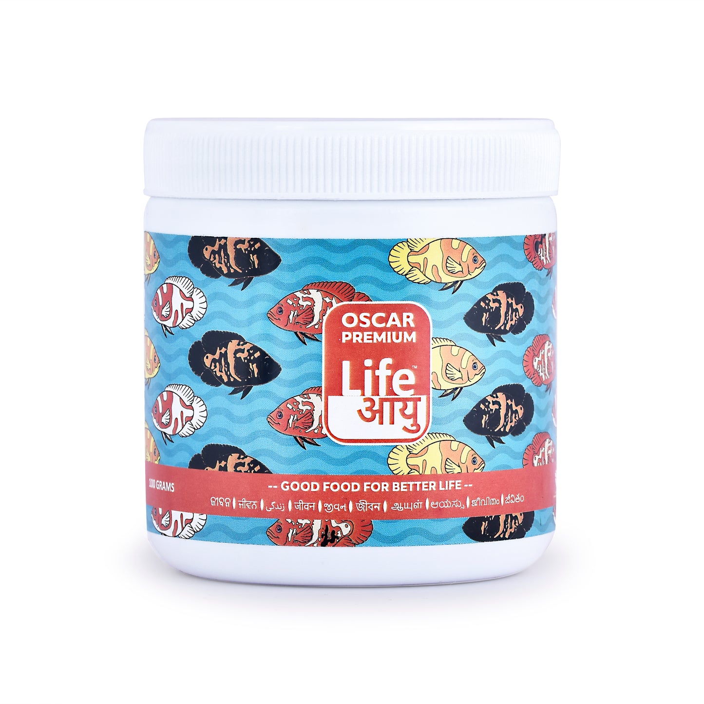 Life Aayu Oscar Premium Fish Food - Nutrition for Oscars