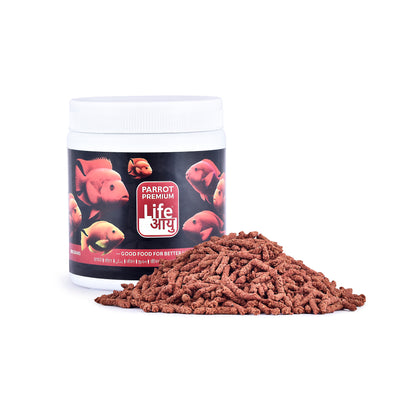 Life Aayu Parrot Premium fish food