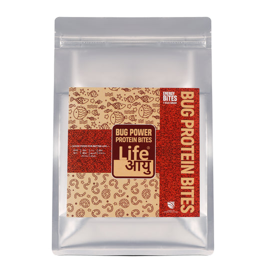 Life Aayu Bug Protein Bites Fish Food 1 kg – Insect Protein Feed for Carnivorous Fish