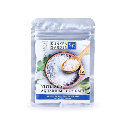 Sunken Garden Vitalized Aquarium Salt – Ideal for Aquarium