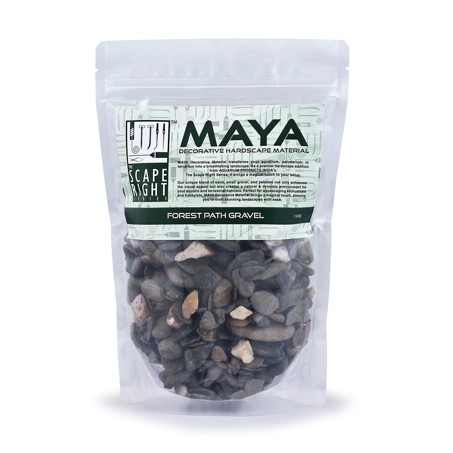 MAYA FOREST PATH GRAVEL 3 - DECORATIVE HARDSCAPE MATERIAL