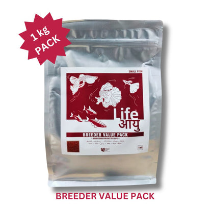 Breeder Value Pack for Small Fish (1kg pack)