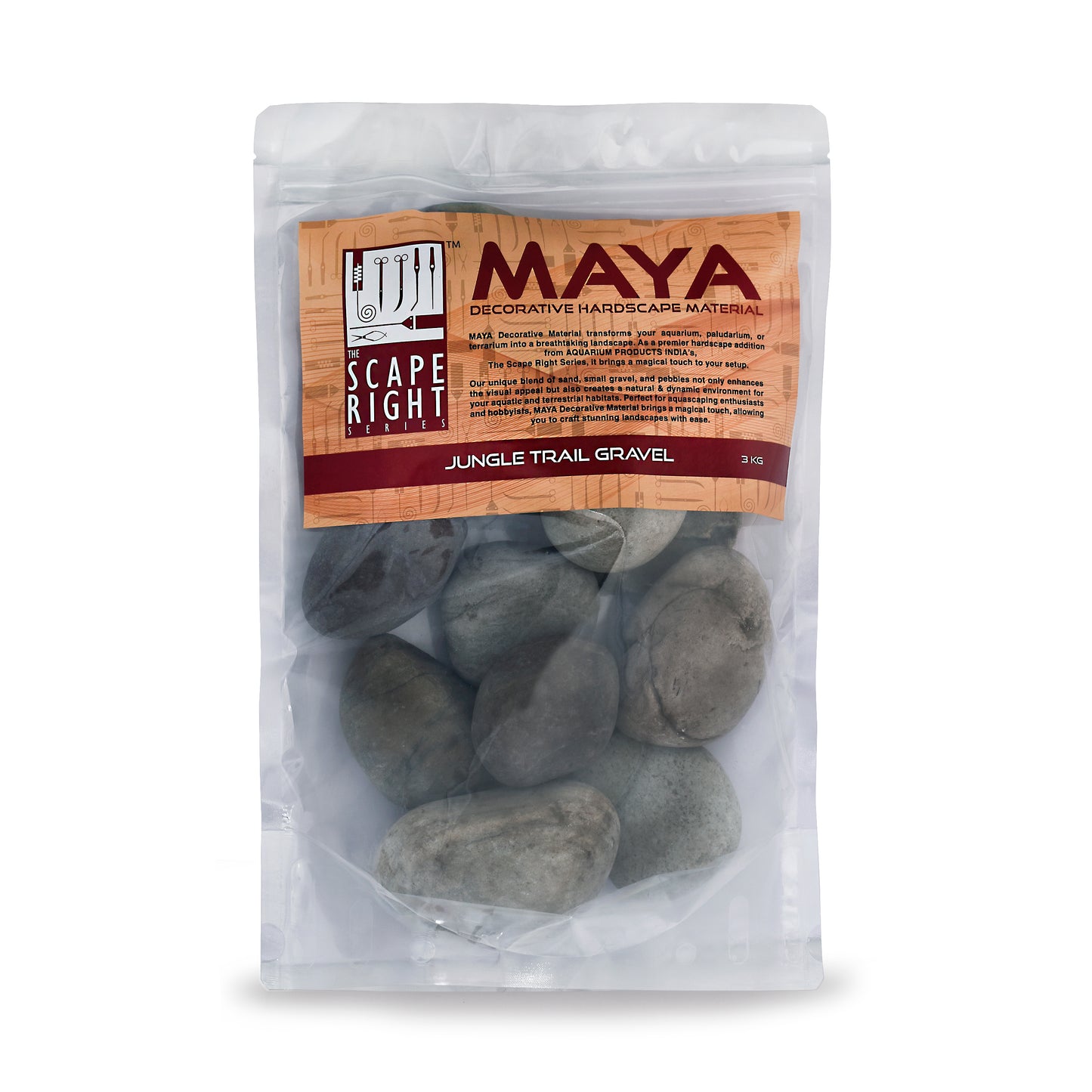 MAYA JUNGLE TRIAL GRAVEL  -  80MM -  90MM