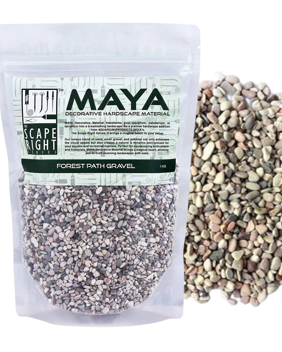 MAYA FOREST PATH GRAVEL-RAIN FOREST MEDIUM