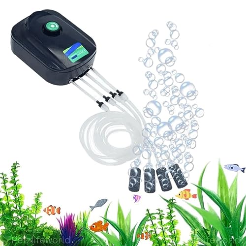 Sobo SB-948 Aquarium 4way outlet air pump | Power: 3.5W | Flow: 20 L/H