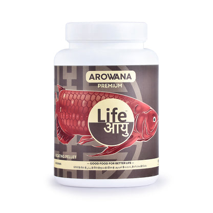 Life Aayu Arowana Premium Food – Enhances Color & Muscle Growth