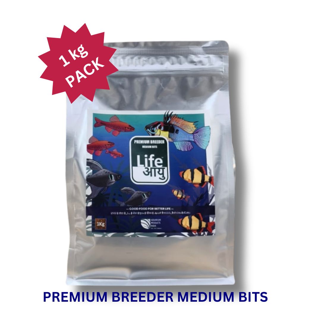 Premium Breeder Medium Bits for Fish (1kg pack)