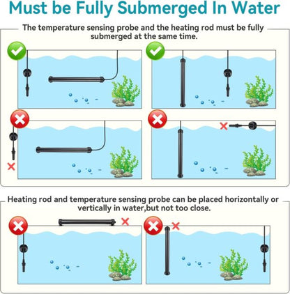 Smart Titanium Heater with Digital LED Controller and Temperature Probe | Memory Function | Intelligent Temperature Control