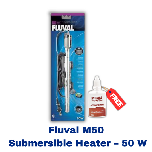 Fluval M50 Submersible Heater – 50 W