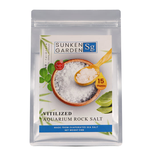 Sunken Garden Vitalized Aquarium Salt 3 kg – Aquarium Water Care & Fish Support