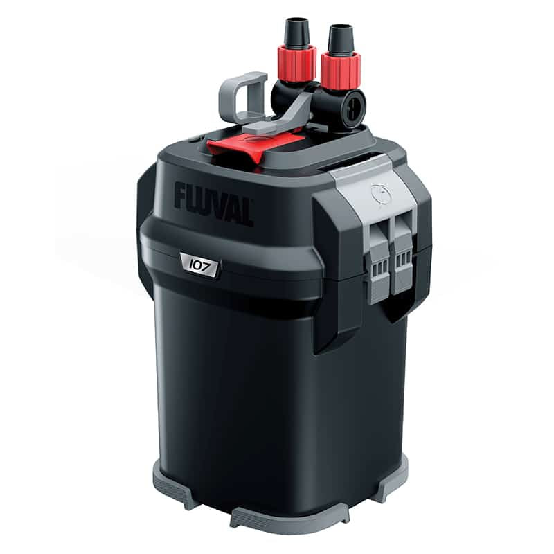 Fluval 107 Canister Filter, 10-30 US Gal / 40-130 L