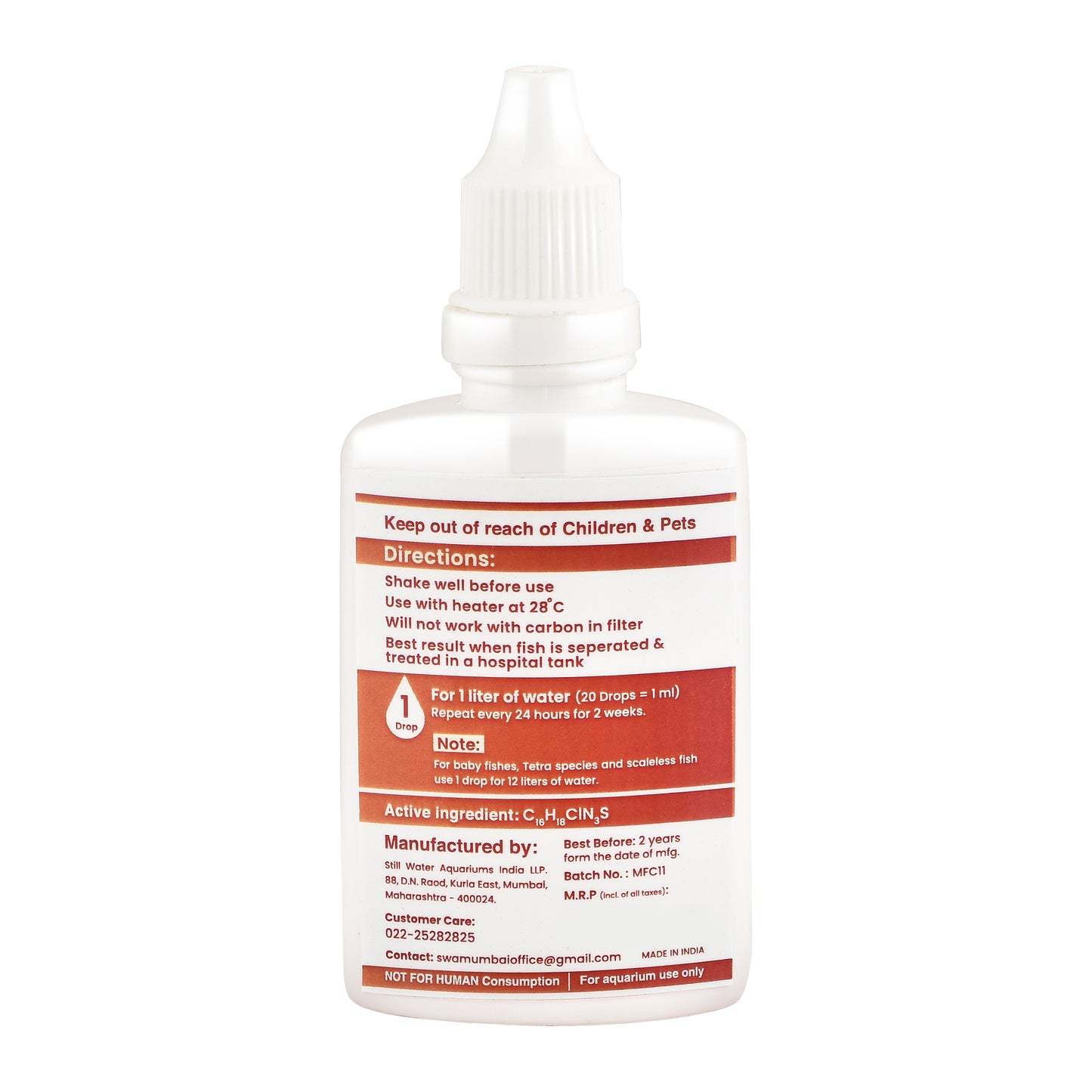 Misha Anti White Spot 30ml – Treat Freshwater Ich Effectively