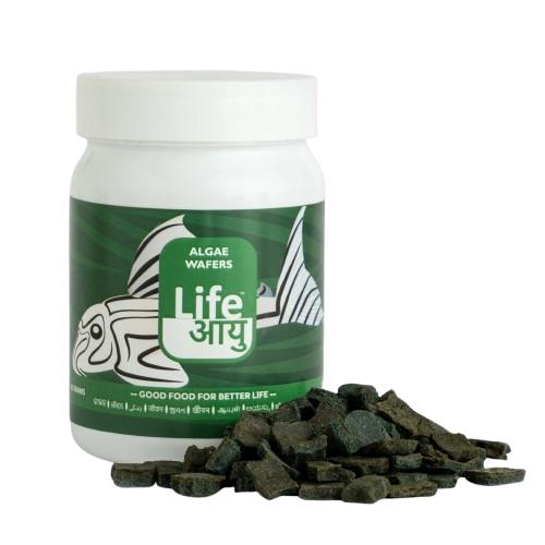 Life Aayu Algae Wafer Fish Food 45g + Stay Calm Plus free 20ml