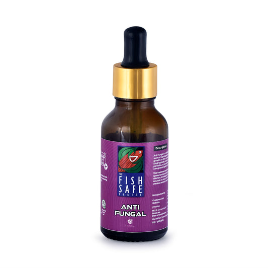 The Fish Safe Series Anti-Fungal | Natural Fungal Treatment | For All Aquarium Fish | 60ml