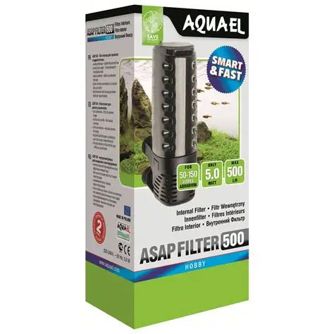 Aquael ASAP Filter 500 packaging on a white background