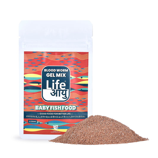 LIFE AAYU BLOODWORM GEL MIX – Soft Protein Boost for Fry and Nano Fish