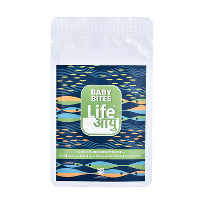 Life AAYU Baby Bites – Superfood for Fry & Baby Fish Growth 15 g