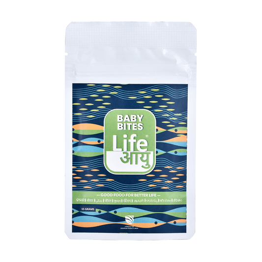 Life AAYU Baby Bites – Superfood for Fry & Baby Fish Growth 15 g
