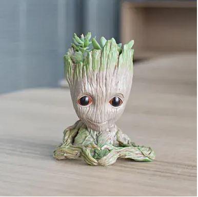 Baby Heart Groot Resin