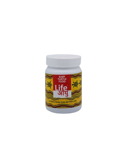 Life Aayu Baby Turtle Food 70g– Uniform Shell Growth for Baby Turtles