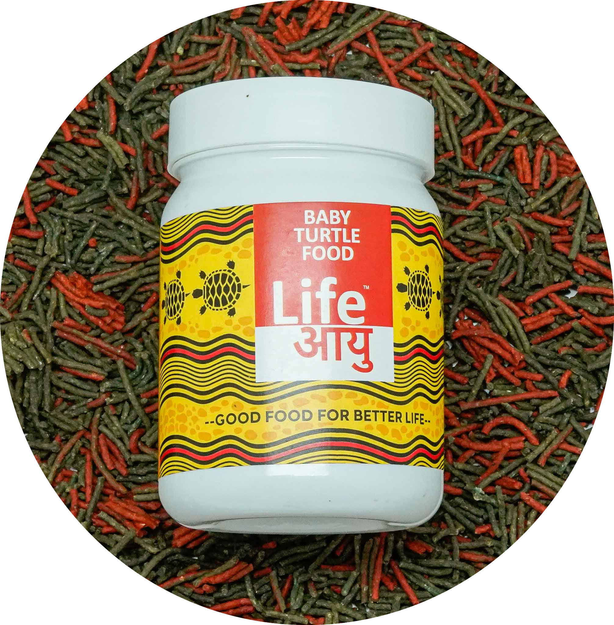 Life Aayu Baby Turtle Feed 70g.