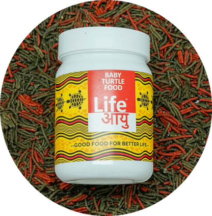 Life Aayu Baby Turtle Feed 70g.