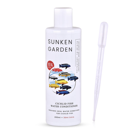 Sunken Garden Cichlid Fish Water Conditioner 200Ml +30Ml Free