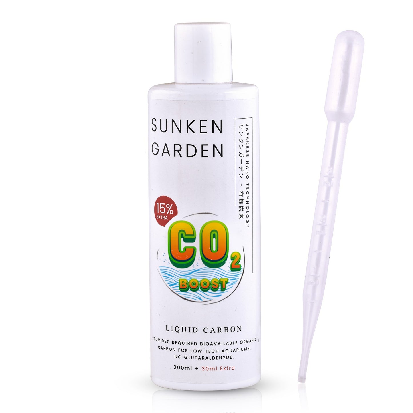 Sunken Garden CO2 Boost – Liquid CO2 for Plants, Enhance Aquatic Growth