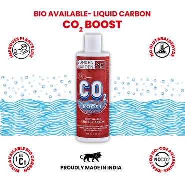 सनकेन गार्डन लिक्विड CO2 बूस्ट – जलीय पौधों के लिए कार्बनिक कार्बन स्रोत | शैवाल मुक्त विकास | झींगा सुरक्षित |