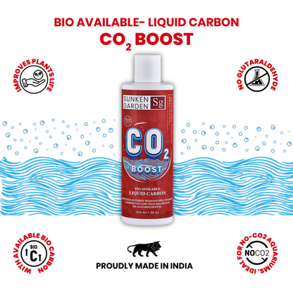 Sunken Garden Liquid CO2 Boost – Organic Carbon Source for Aquatic Plants | Algae-Free Growth | Shrimp Safe |