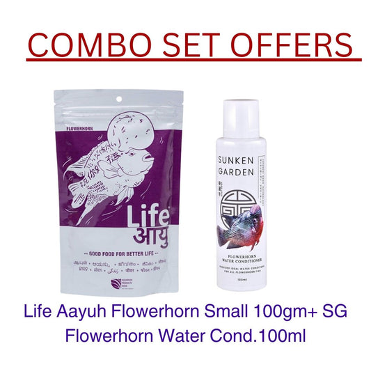 Flowerhorn small 100gm combo offer