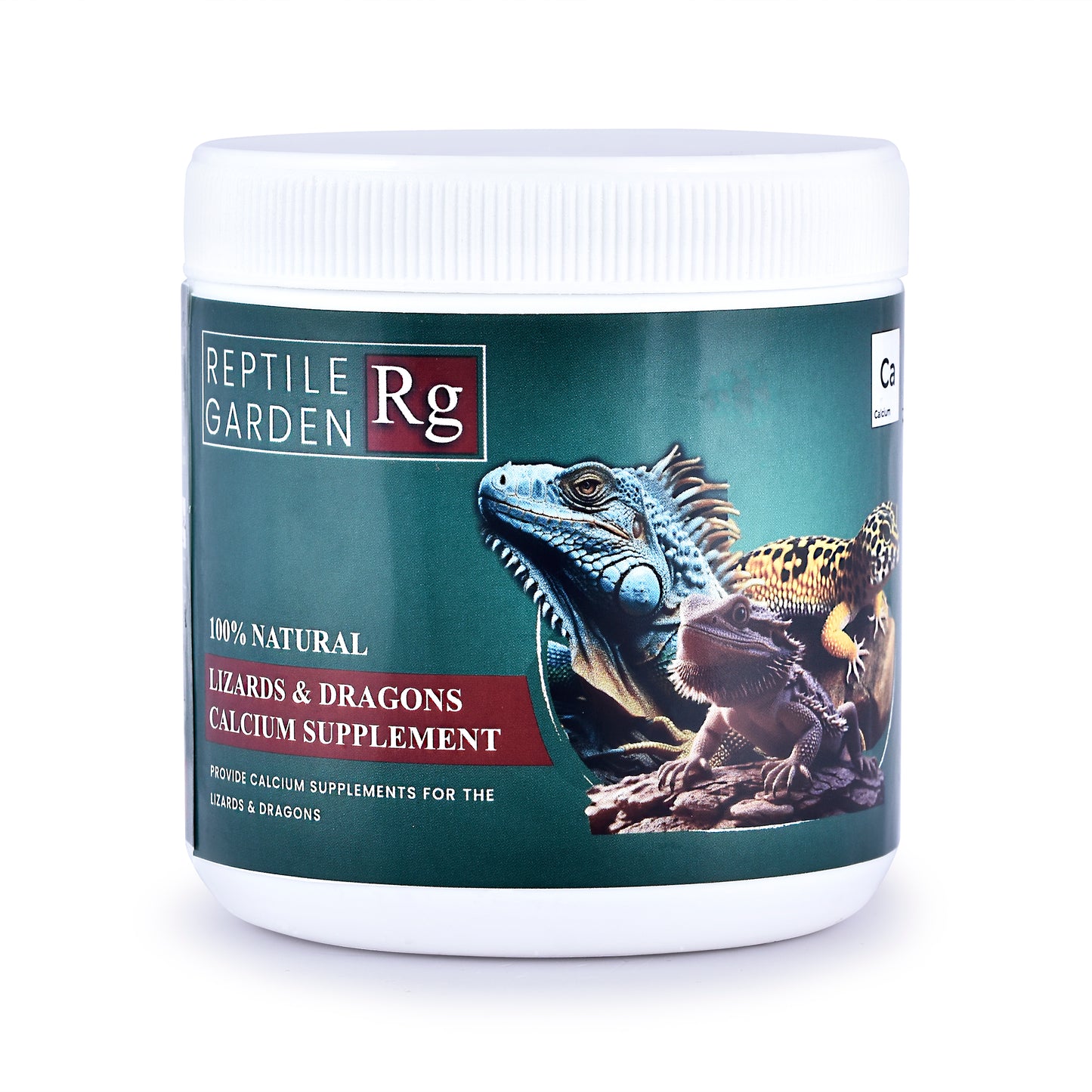 Lizards & Dragons Calcium Supplement – Essential for Reptile Health