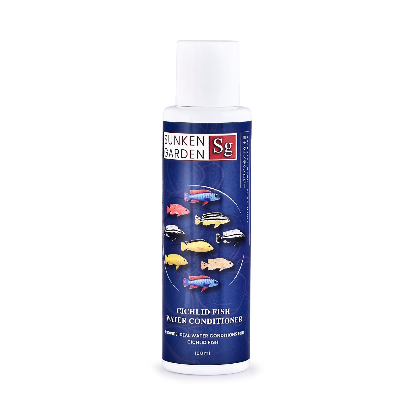 Sunken Garden Cichlid Fish Water Conditioner 200ml only + Sunken Garden 100 ml Anti Chlorine Free