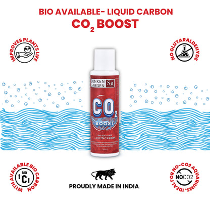 Sunken Garden Liquid CO2 Boost – Organic Carbon Source for Aquatic Plants | Algae-Free Growth | Shrimp Safe |