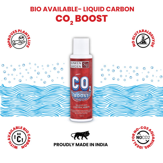 Sunken Garden Liquid CO2 Boost – Organic Carbon Source for Aquatic Plants | Algae-Free Growth | Shrimp Safe |
