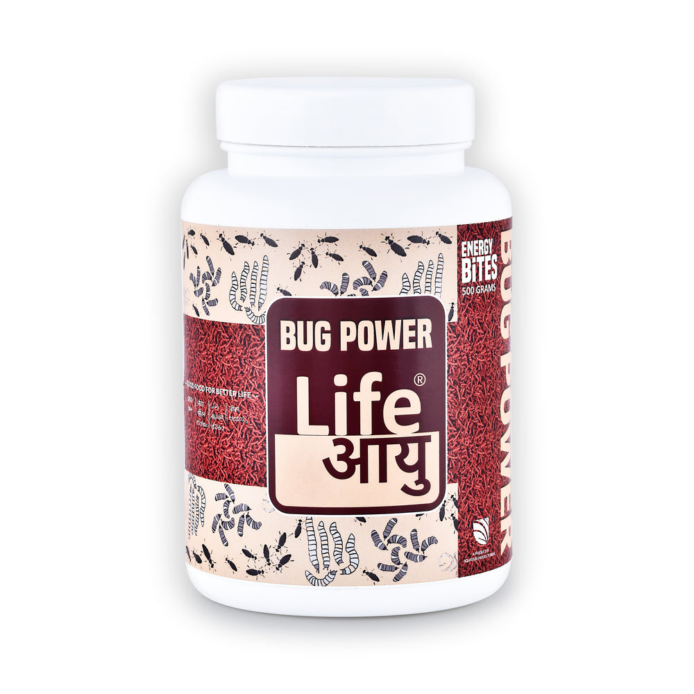 LIFE AAYU BUG POWER FISH FOOD 500 gm